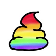 rainbow shit